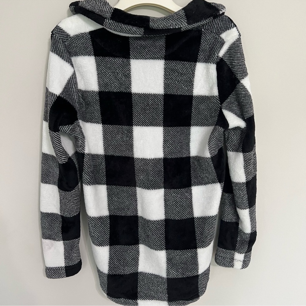 Buffalo Plaid Half Zip Jacket - Picture 2 of 3